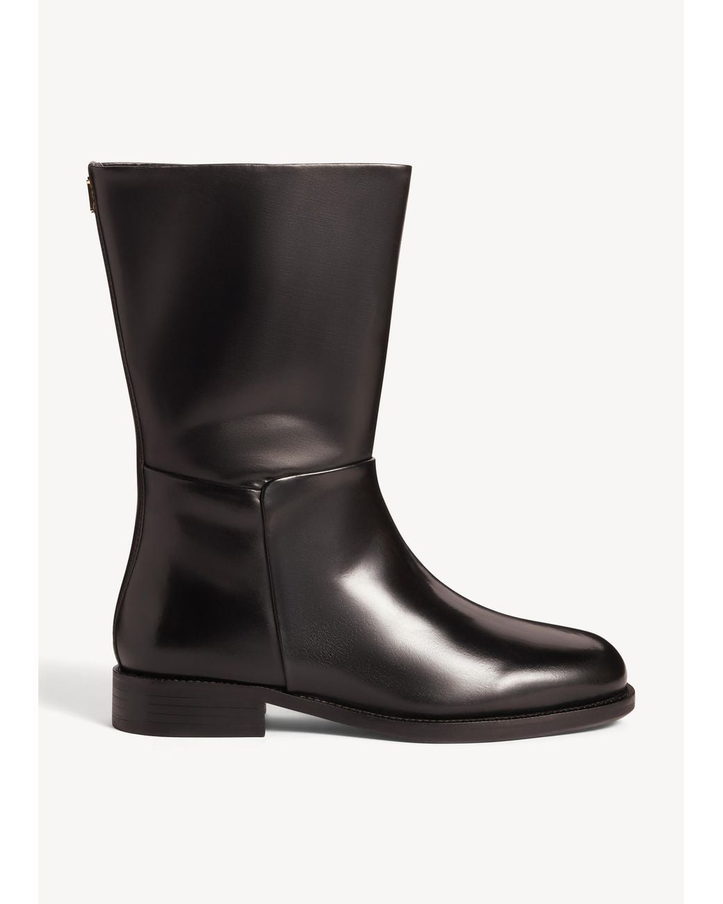 Hobbs Black Dani Leather Ankle Boots