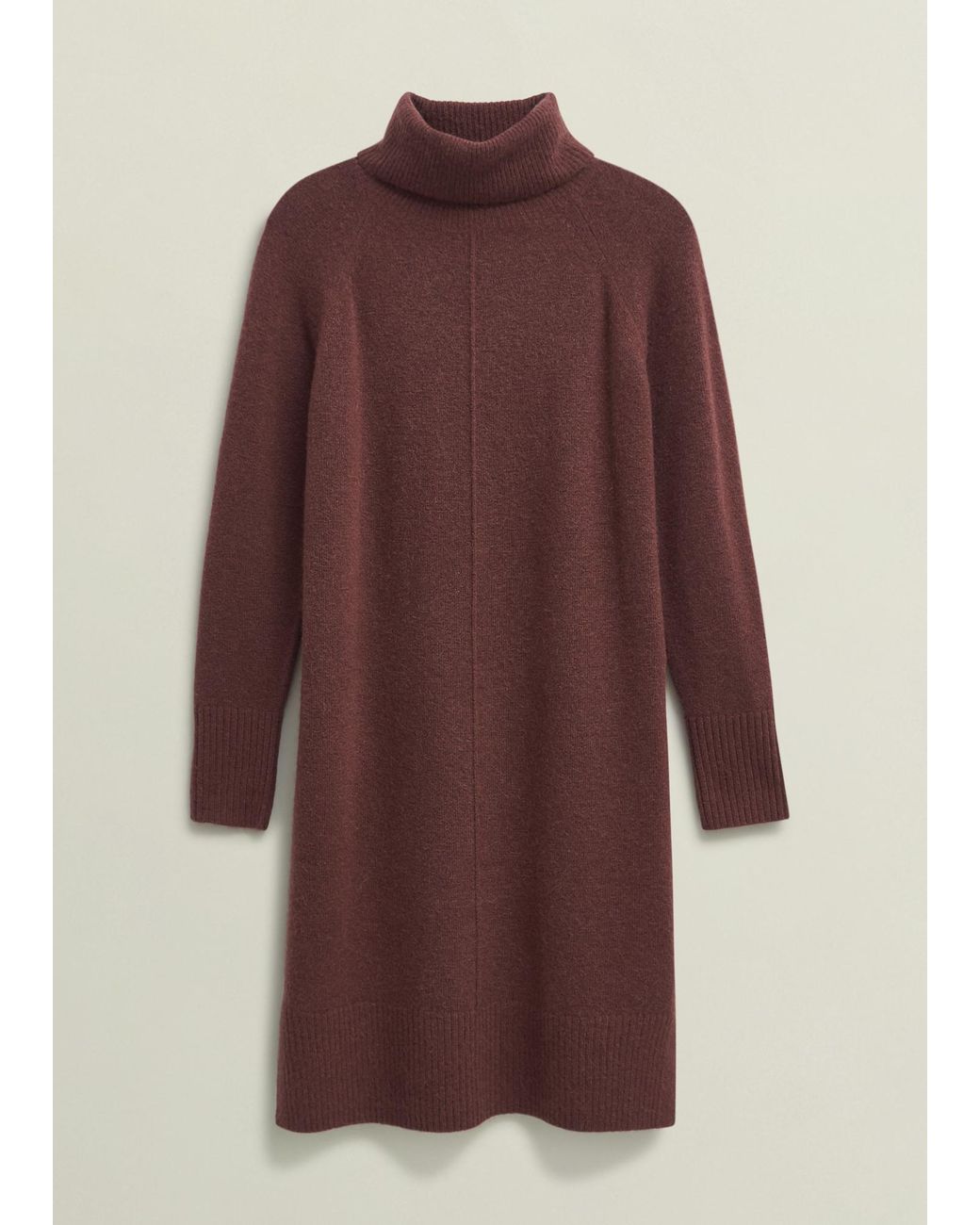 Hobbs Red Nessa Knitted Dress