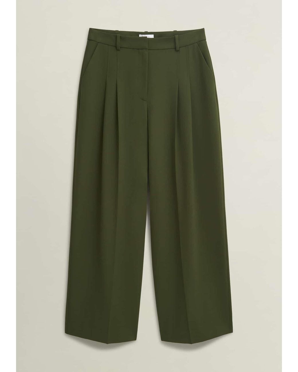 Hobbs Green Alya Wide Trousers