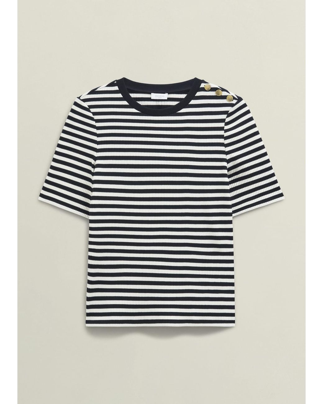 Hobbs Natural Tamsin Stripe T-Shirt