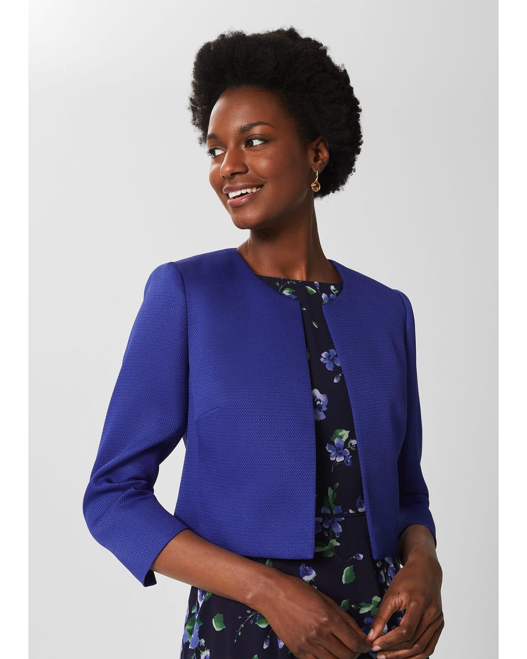 Hobbs Blue Elize Jacket