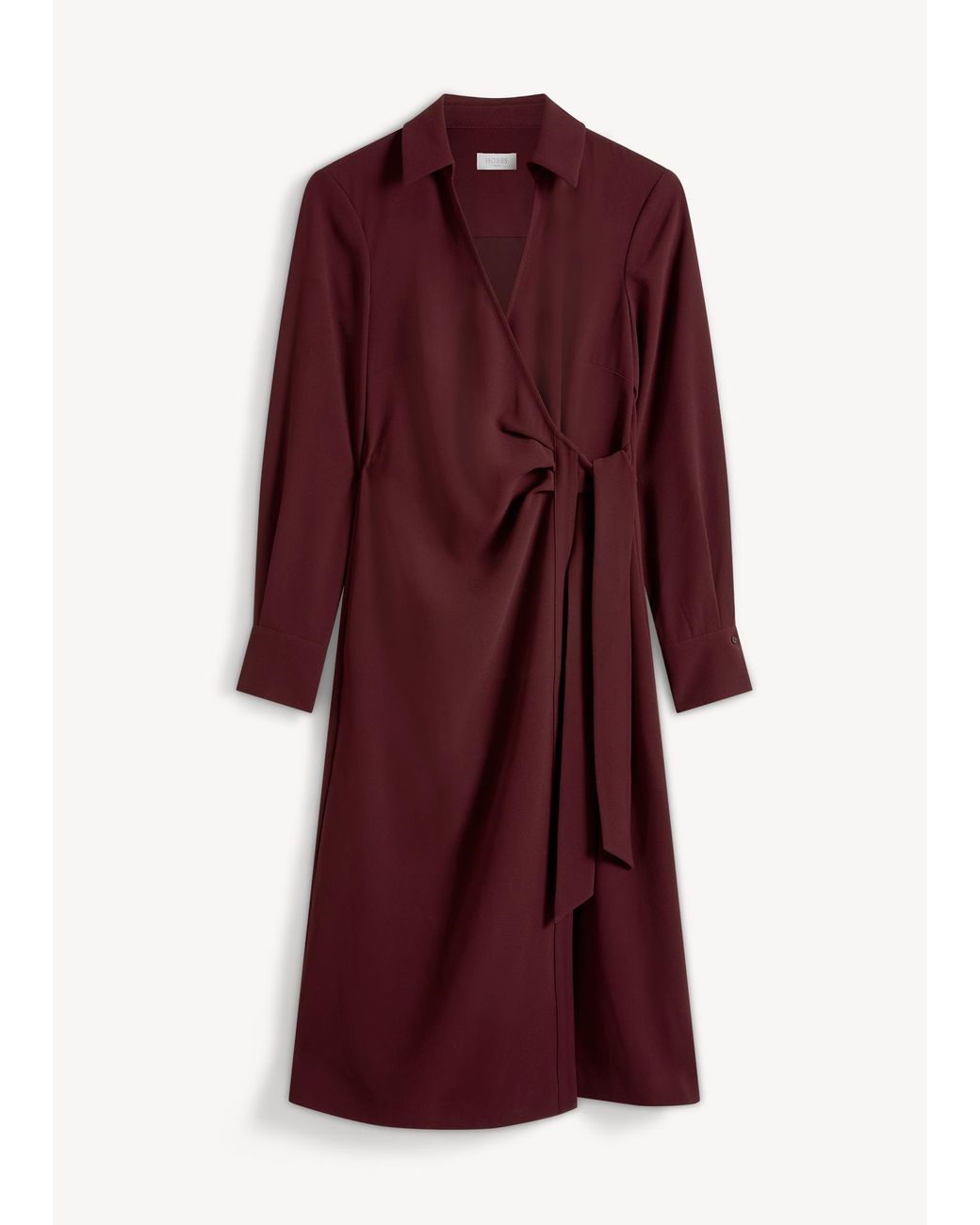 Hobbs Red Arabella Dress