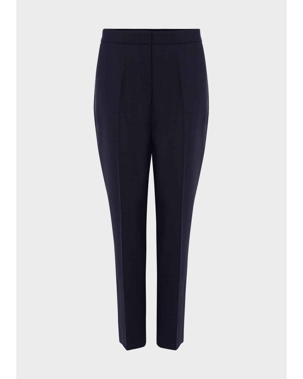 Hobbs Blue Gael Wool Blend Trousers