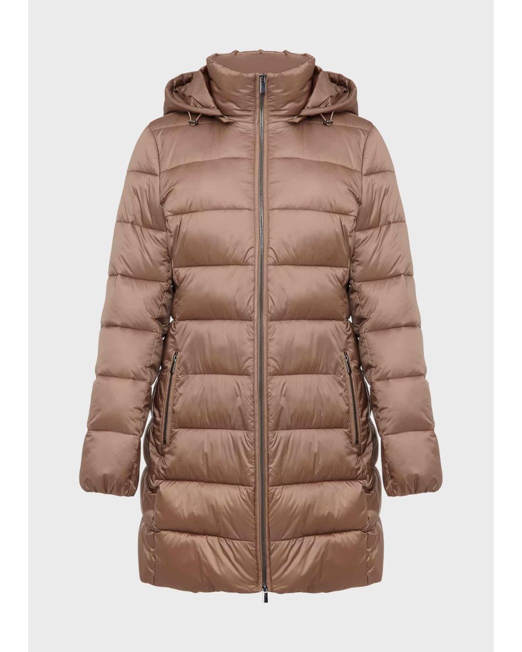 Hobbs Natural Petite Joelle Hooded Puffer