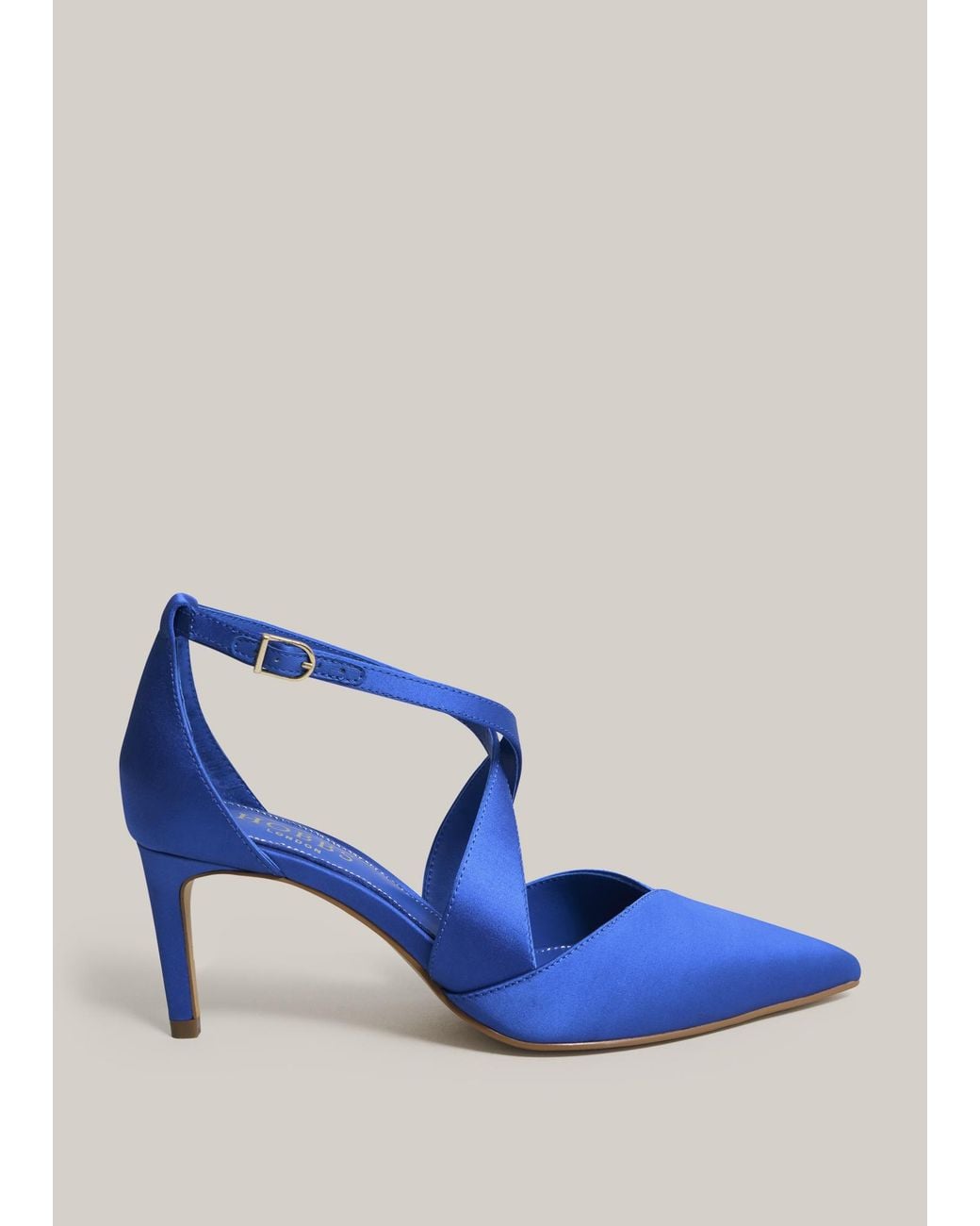 Hobbs Blue Marissa Satin Courts