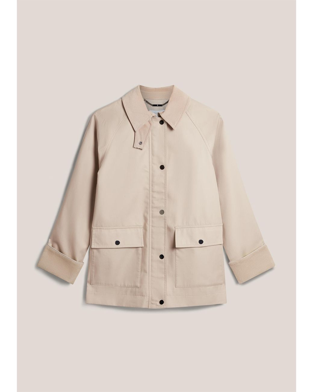 Hobbs Black Gabby Barn Jacket