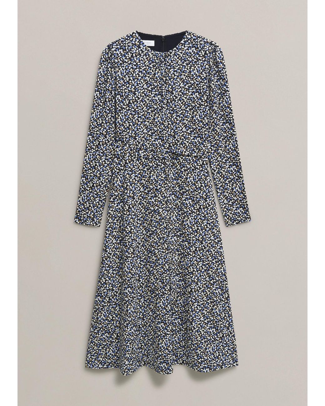 Hobbs Gray Dakota Jersey Dress