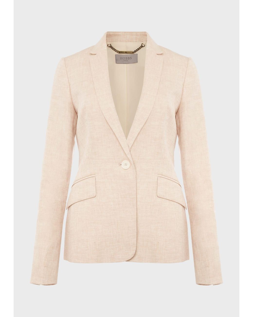 Hobbs Natural Ivana Linen Jacket