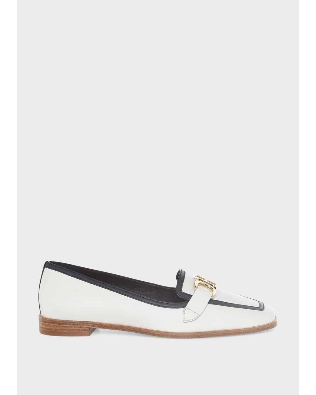 Hobbs White Sia Loafer