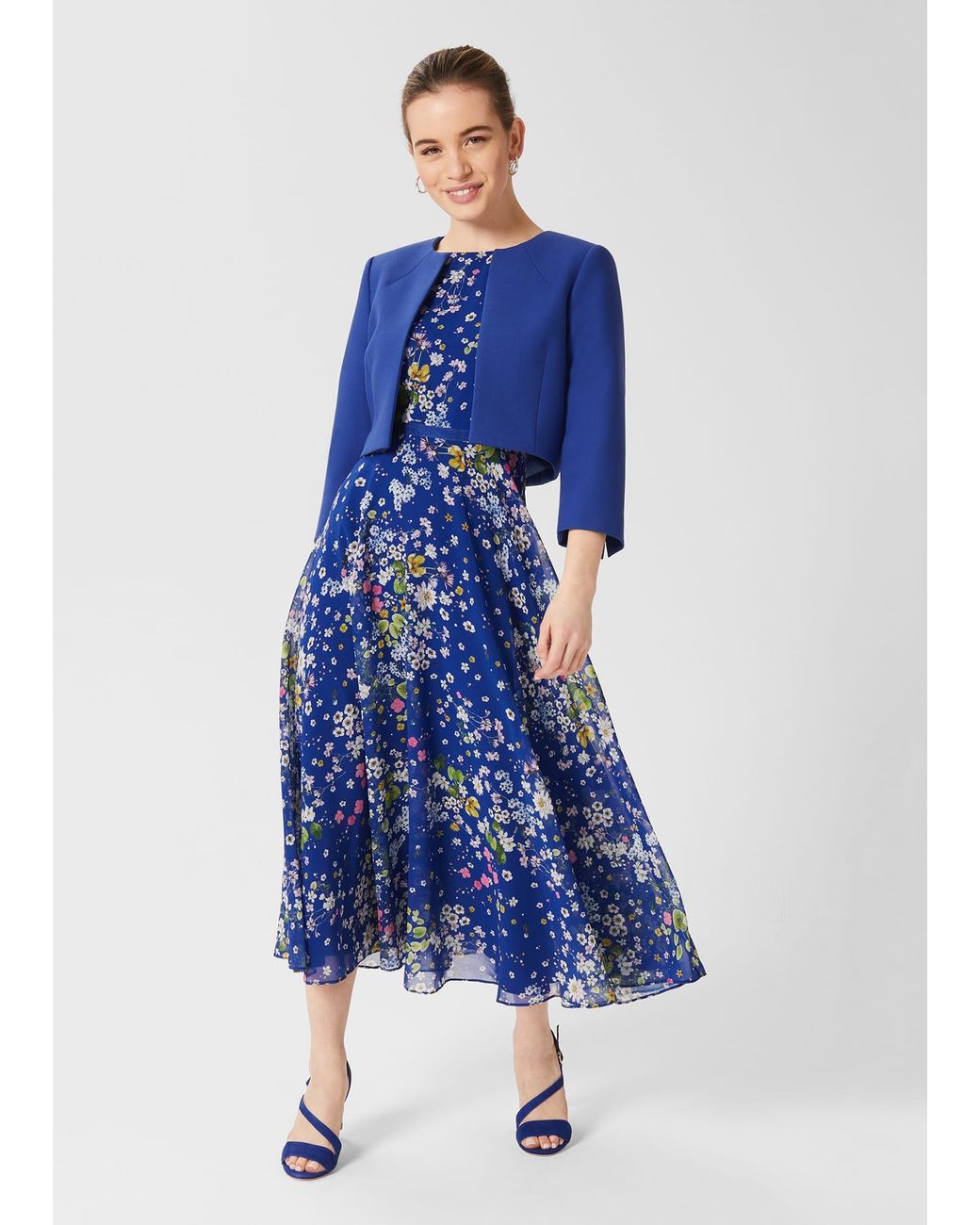 Hobbs Blue Petite Arizona Jacket