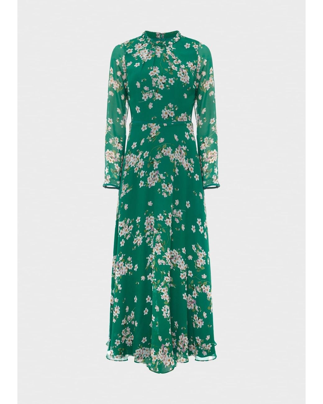 Hobbs Green Rosabelle Silk Floral Dress