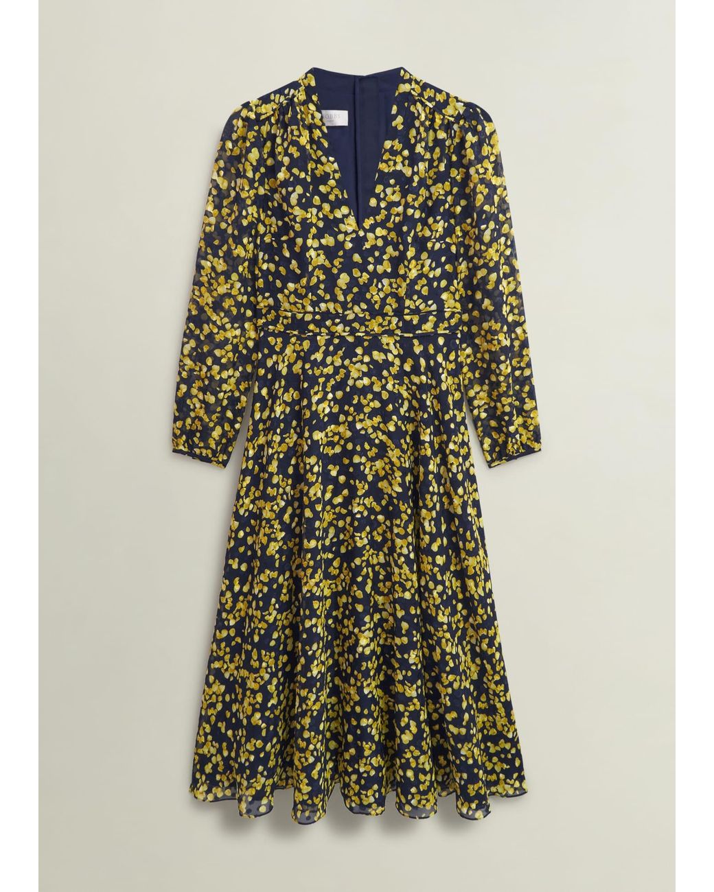 Hobbs White Petite Aurora Dress
