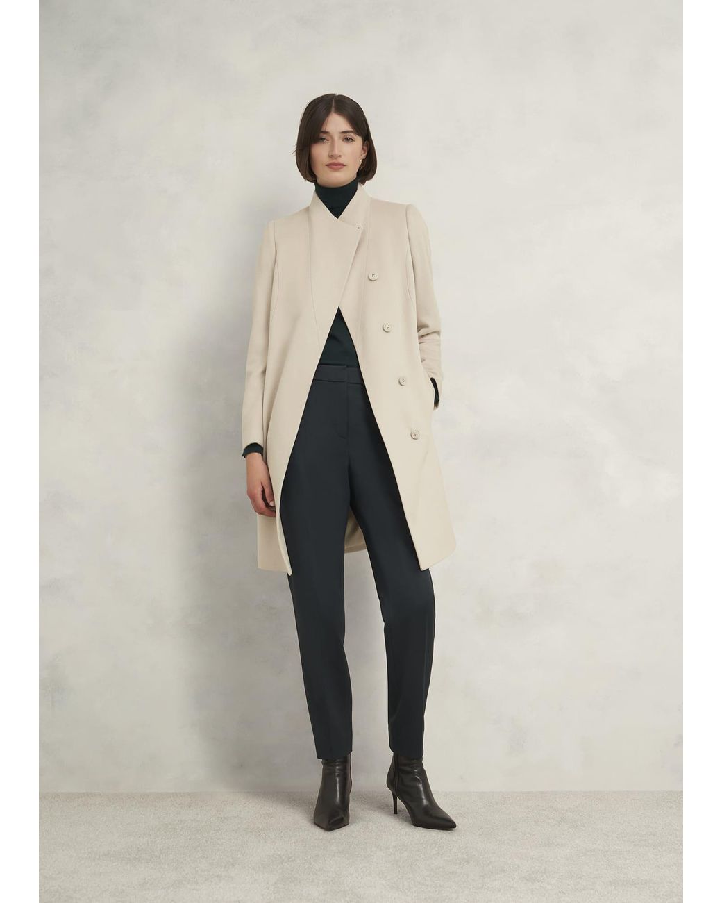 Hobbs Natural Marissa Wool Coat