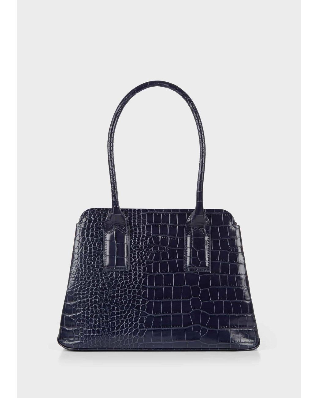 hobbs navy clutch bag