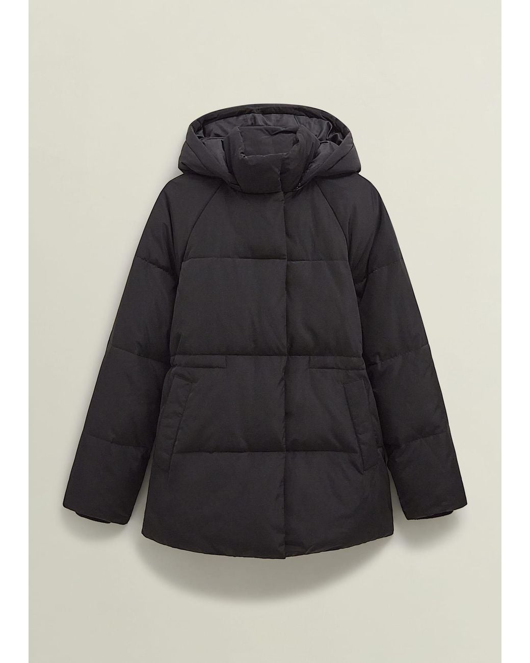Hobbs Blue Recycled Oversized Puffer Coat