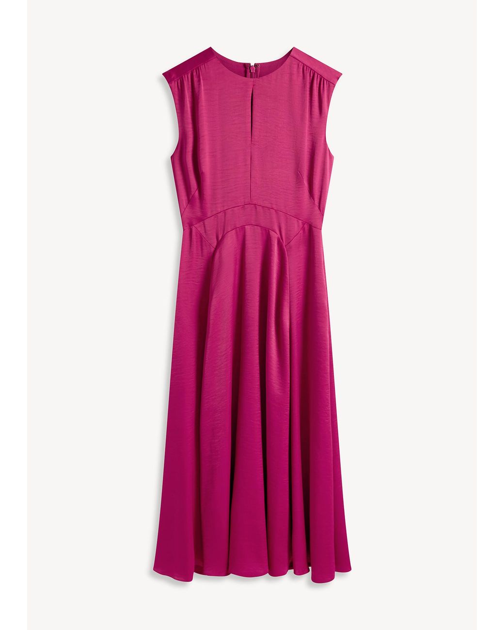 Hobbs Isobel Textured Satin Dress