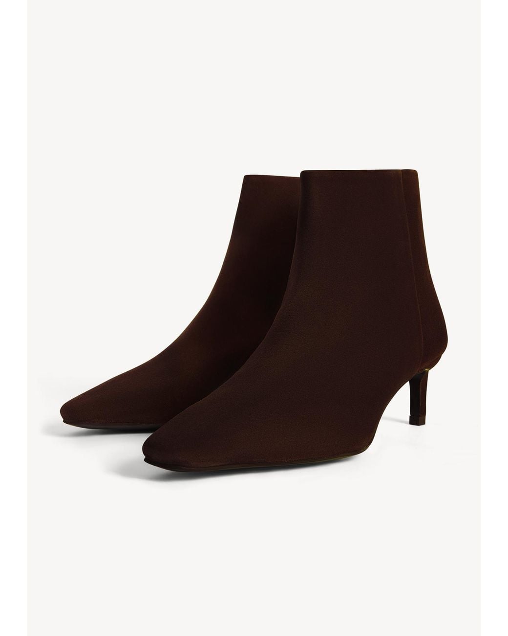 Hobbs Brown Amelia Suede Ankle Boots