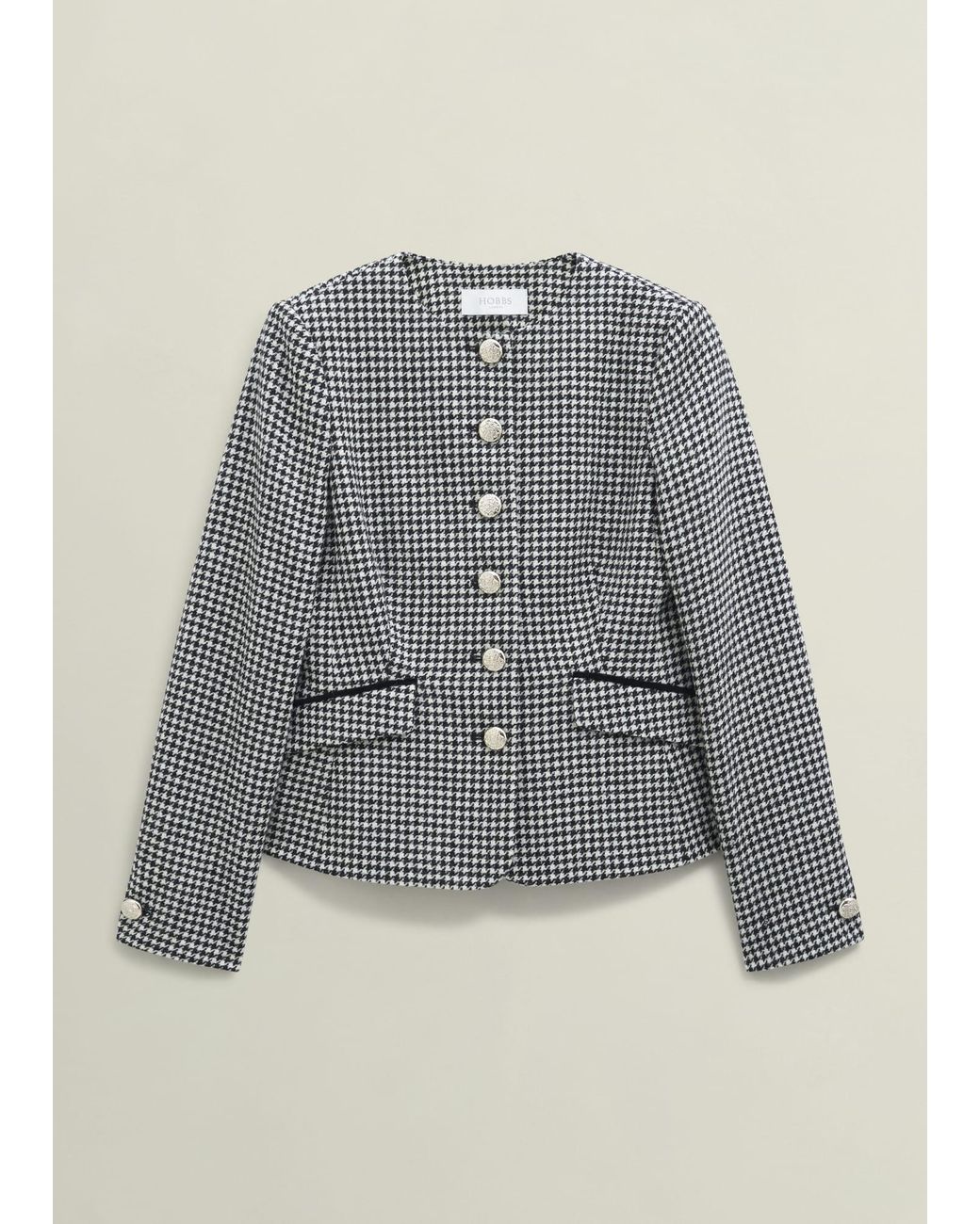 Hobbs Brown Dolly Wool Jacket