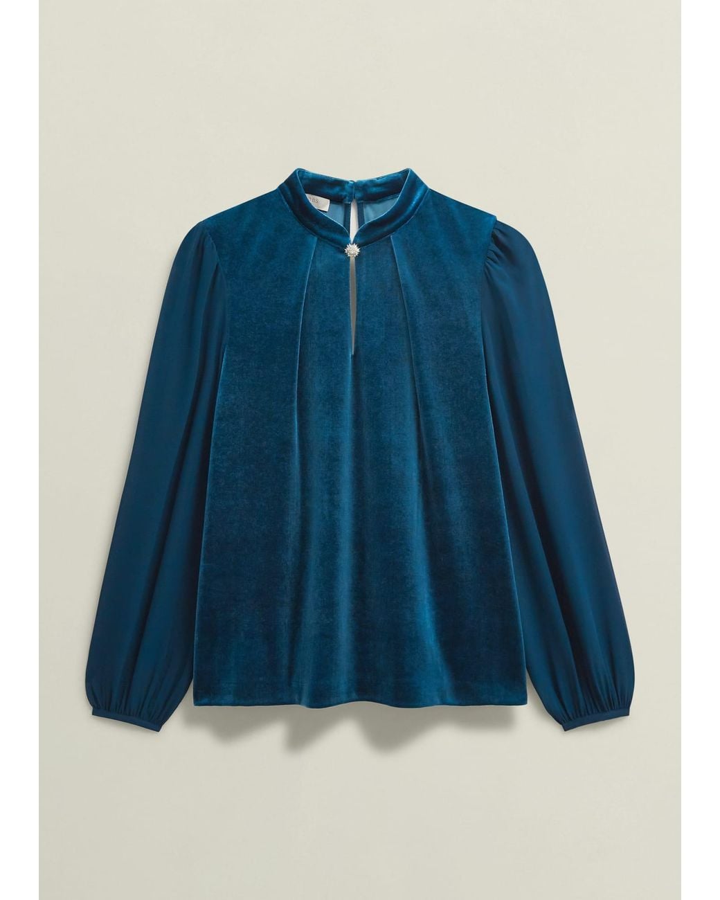 Hobbs Blue Rosalie Top