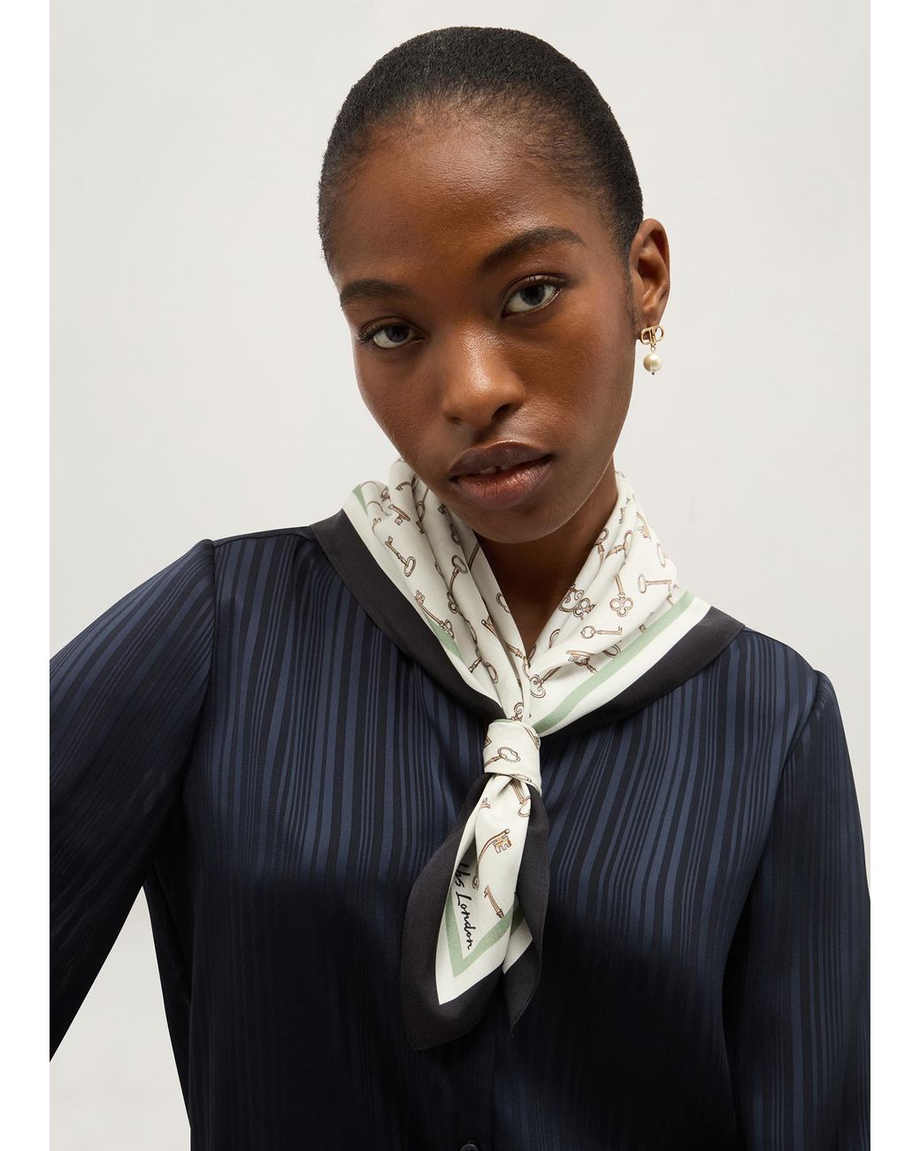 Hobbs Multicolor Kayley Silk Scarf