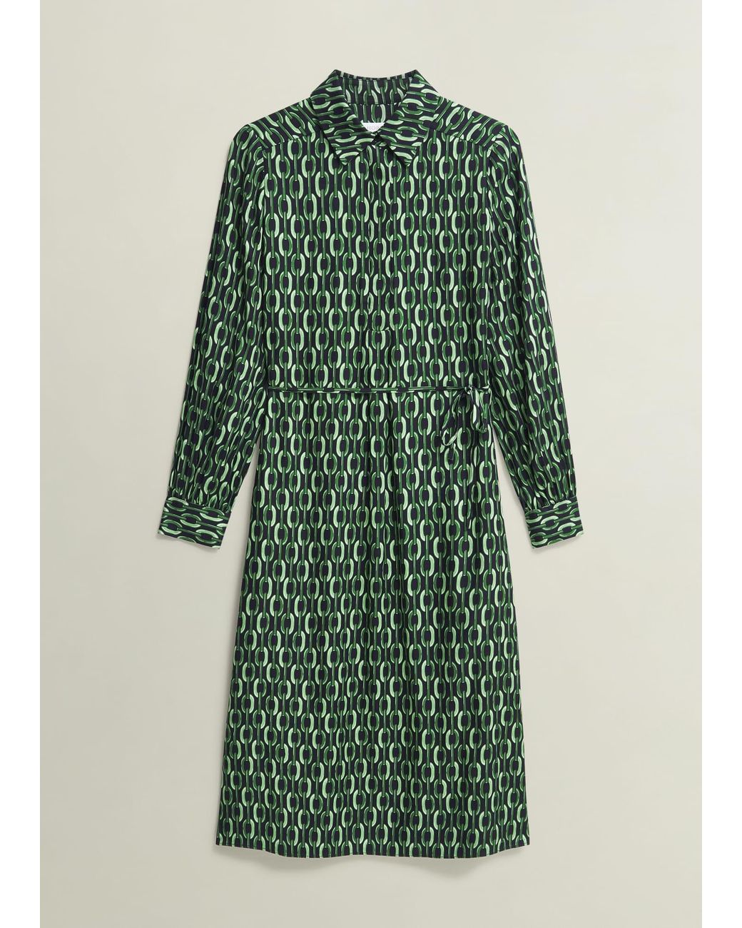 Hobbs Green Petite Florian Dress