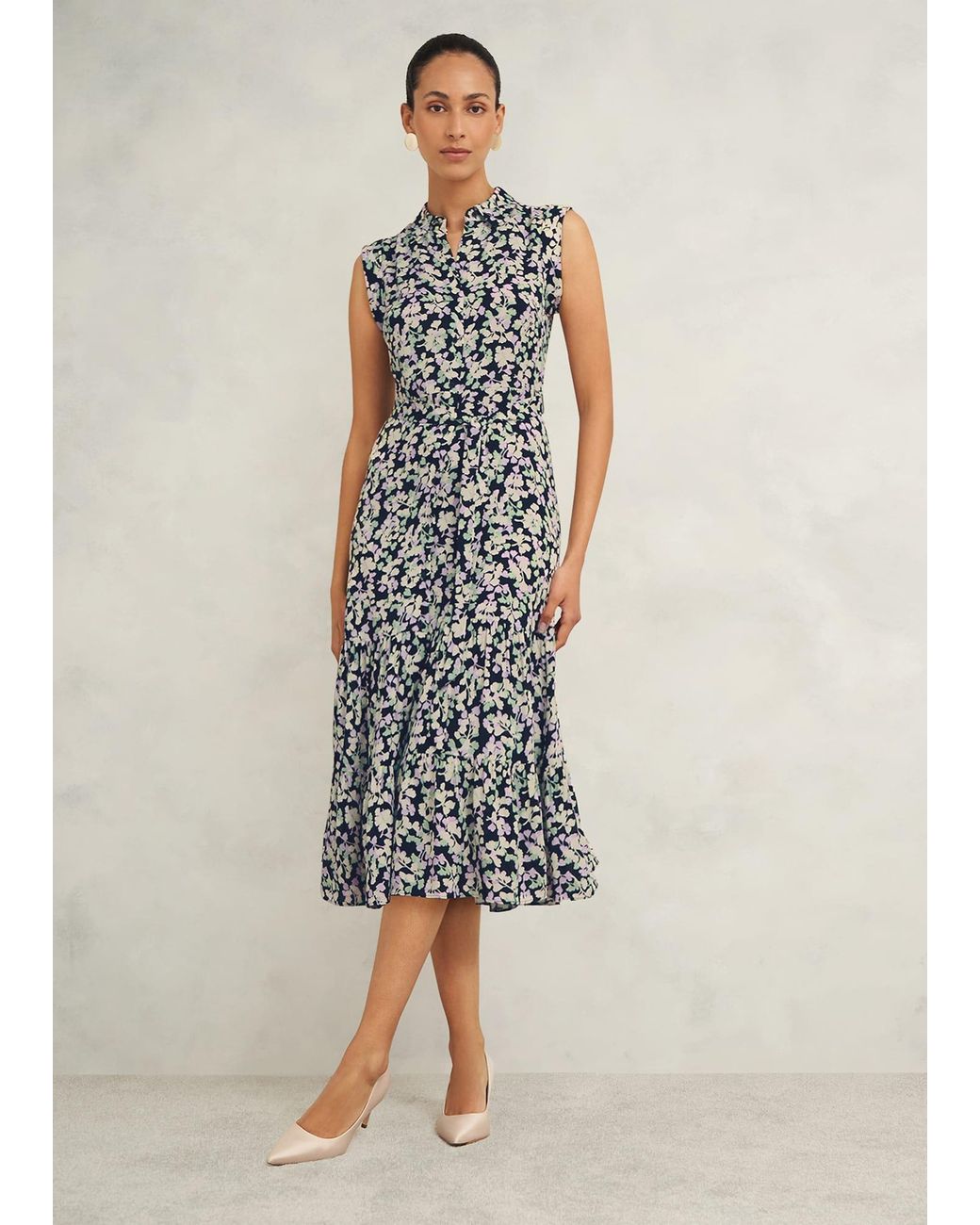 Hobbs Blue Esme Dress