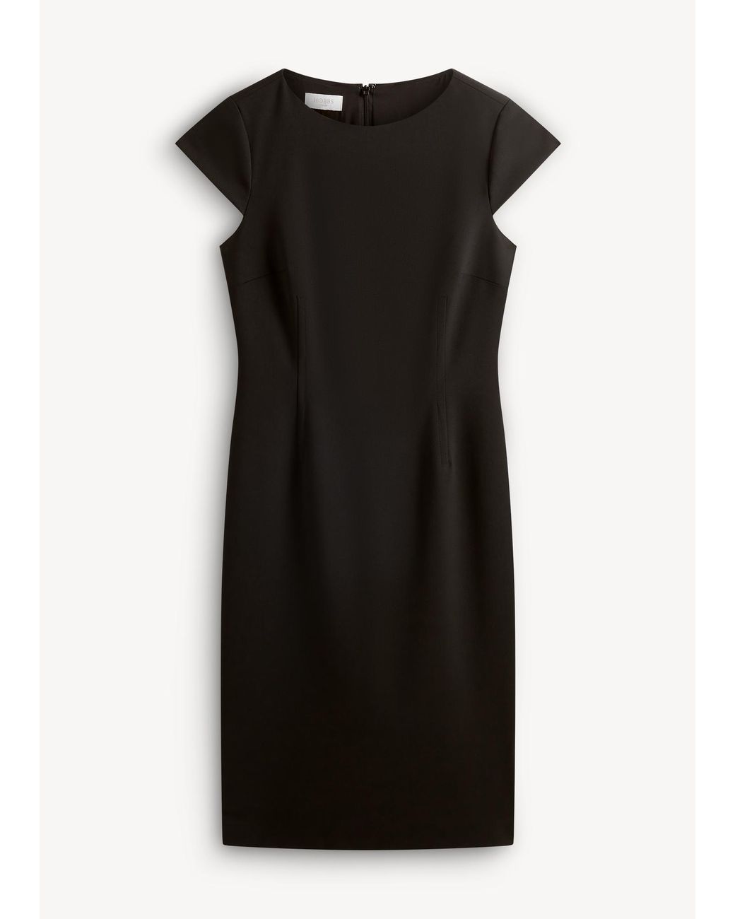 Hobbs Black Nia Dress With Wool