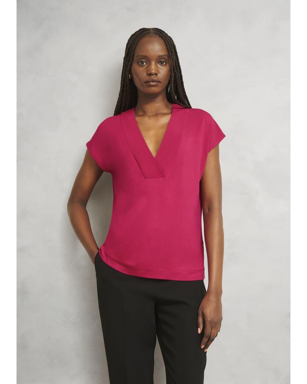 Hobbs Red Jonie Top