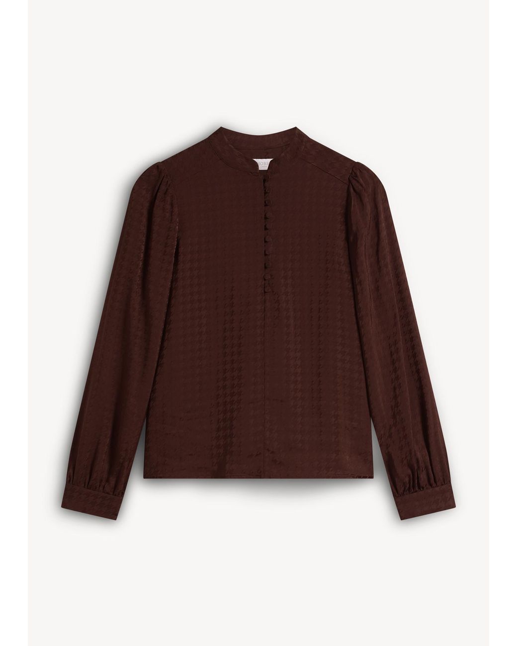 Hobbs Brown Posy Blouse