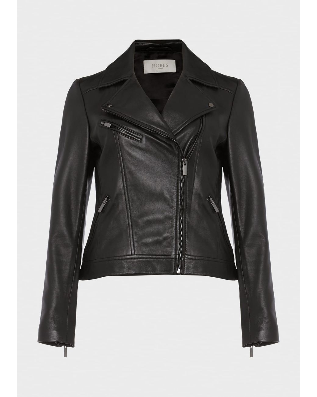 Hobbs Black Dakota Leather Jacket