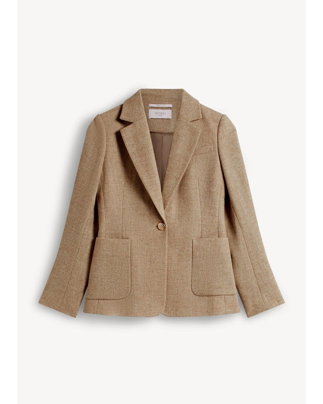 Hobbs Natural Lilla Wool Jacket