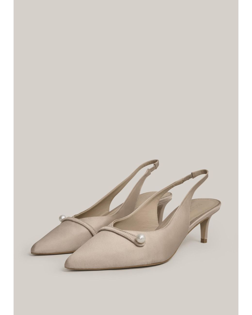 Hobbs Natural Serena Slingback Shoes