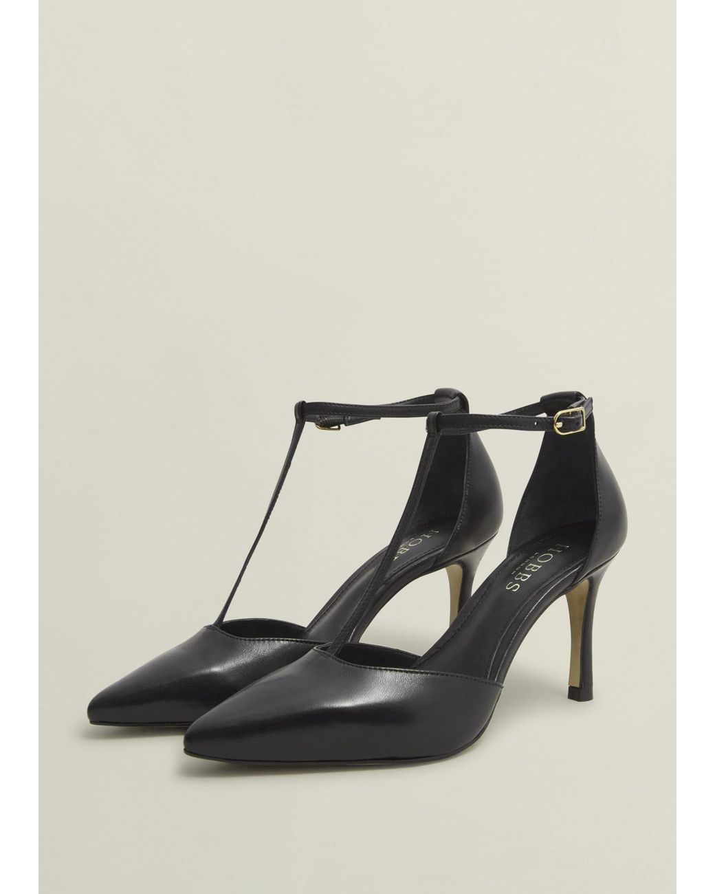 Hobbs Natural Alice Leather T-Bar Courts