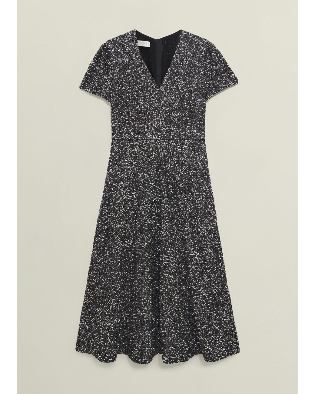 Hobbs Blue Tatiana Sequin Dress
