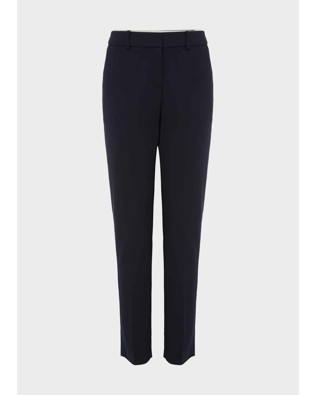 Hobbs Blue Petite Quin Tapered Trousers