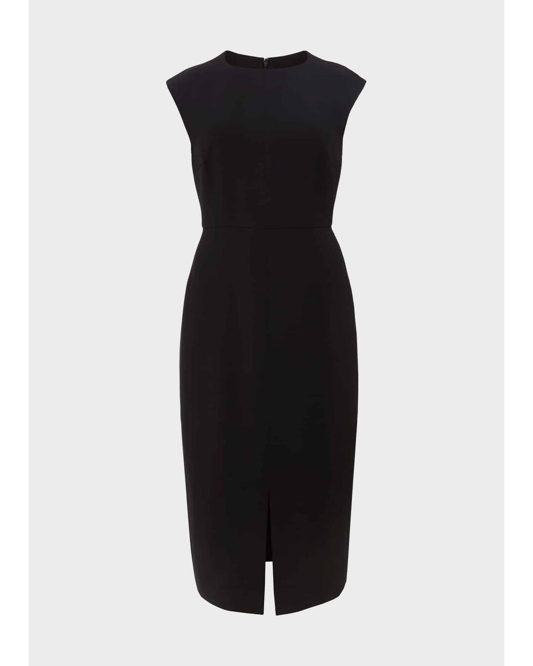 Hobbs Black Vanessa Crepe Dress