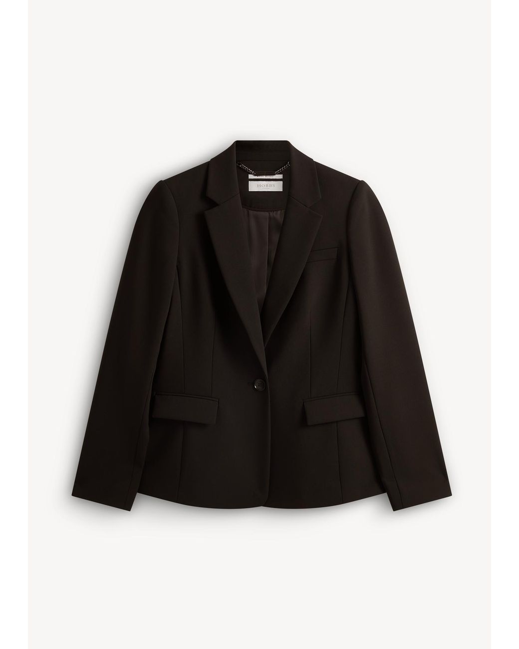 Hobbs Black Nia Jacket With Wool