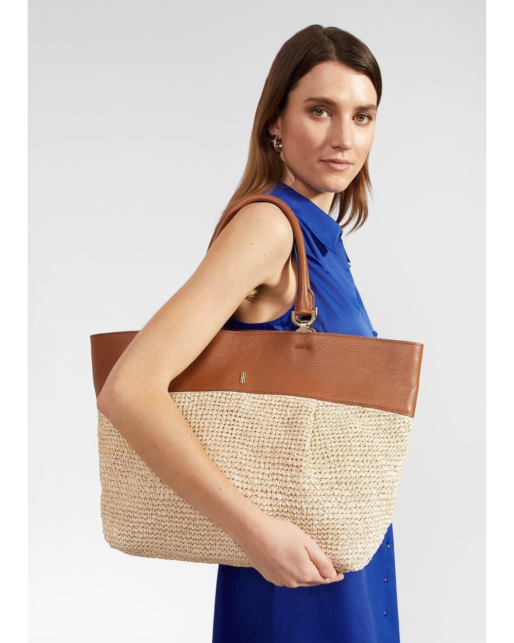 Hobbs Blue Dartmouth Tote Bag