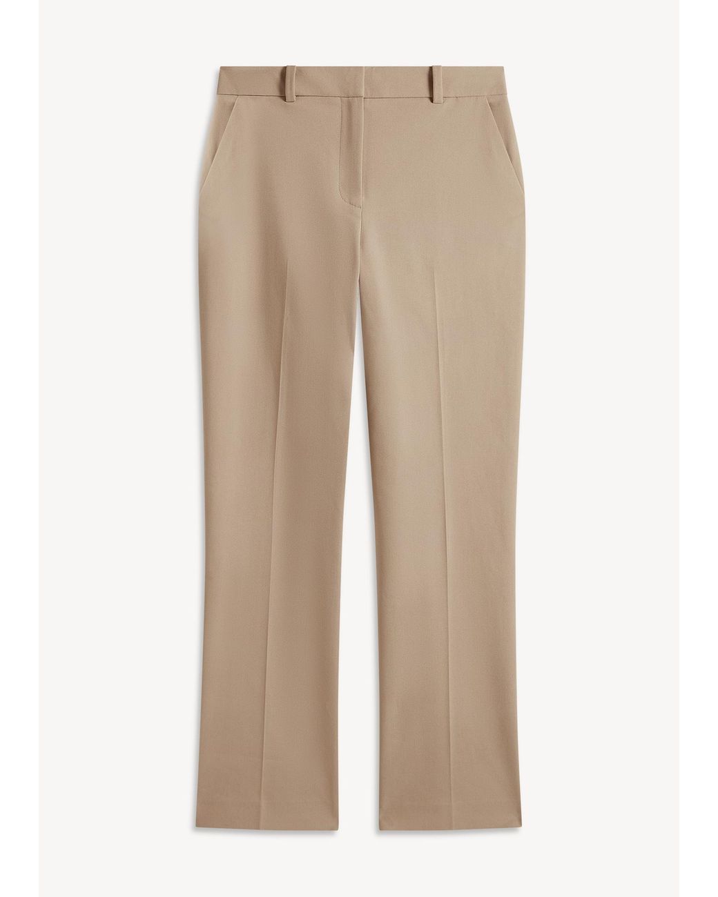 Hobbs Natural Luann Straight Leg Trousers