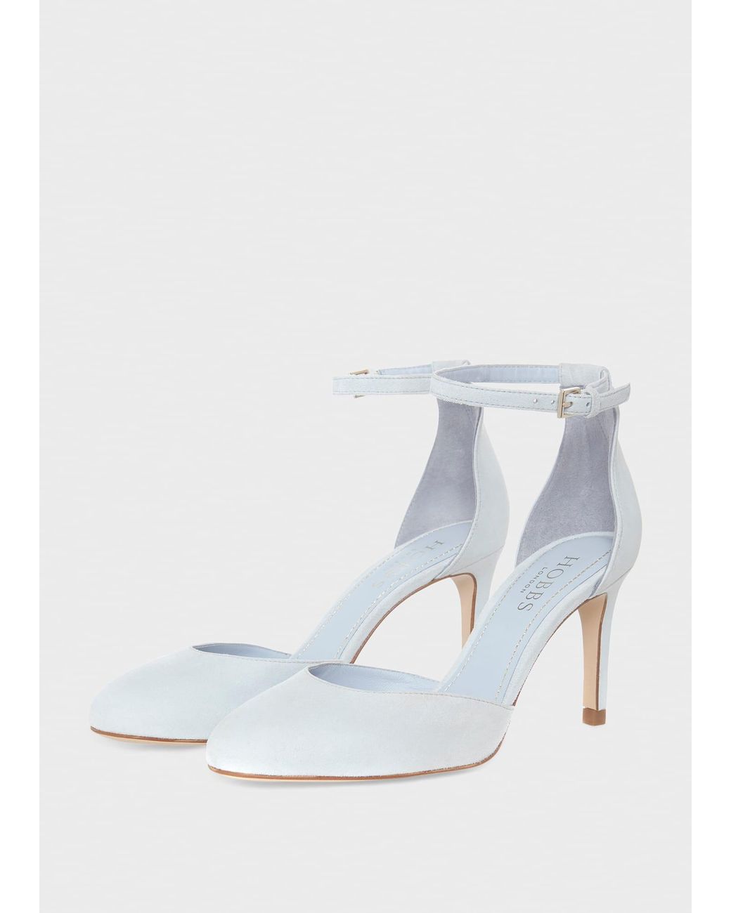 Hobbs White Elliya Court Shoes