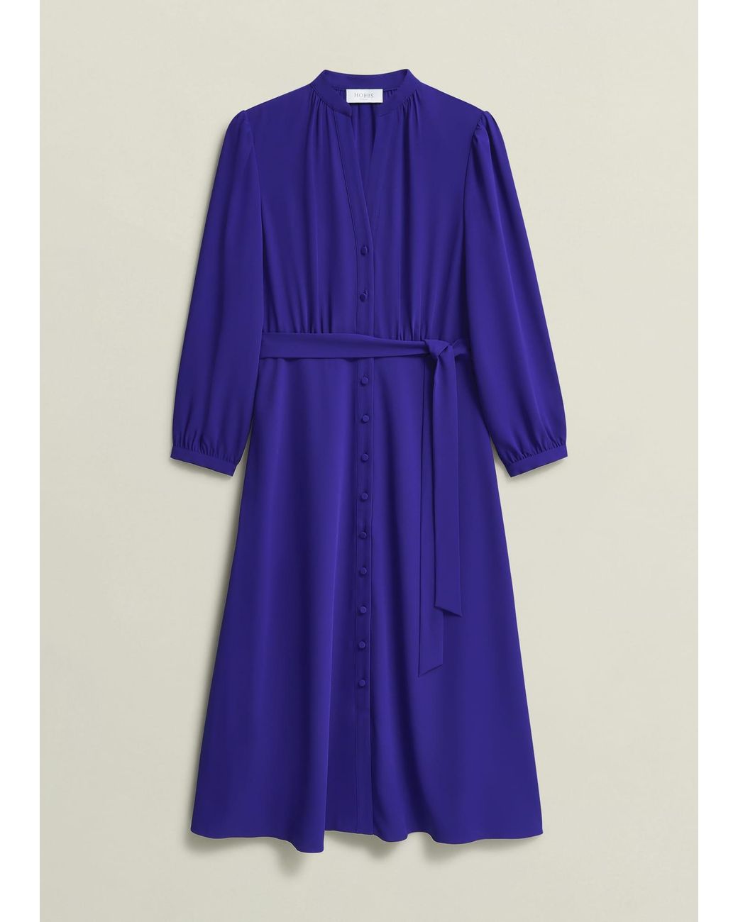 Hobbs Blue Peony Dress