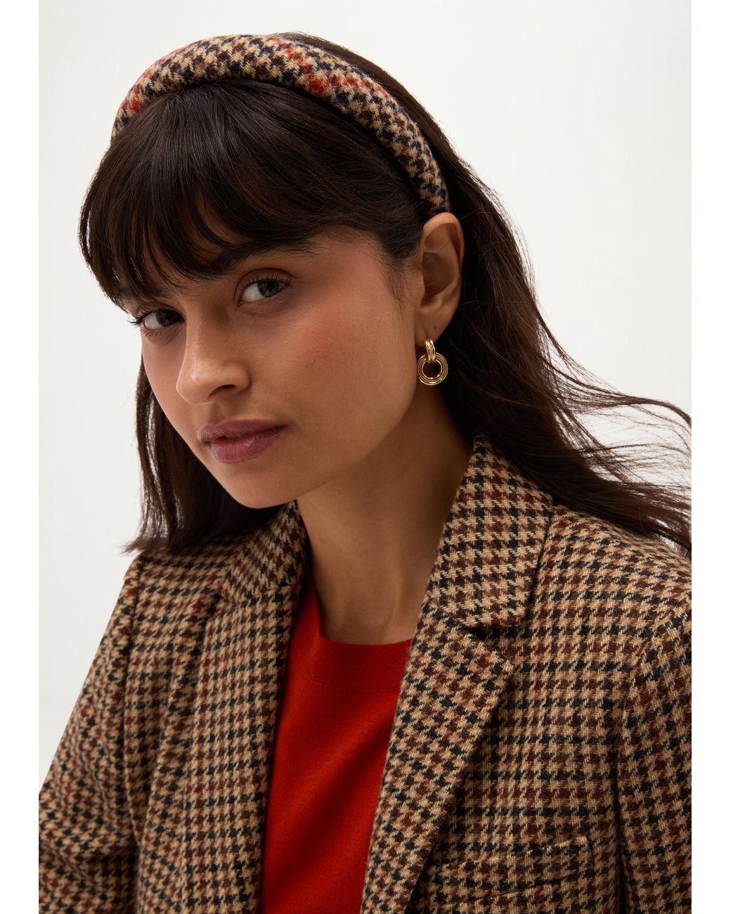 Hobbs White Beatrice Headband