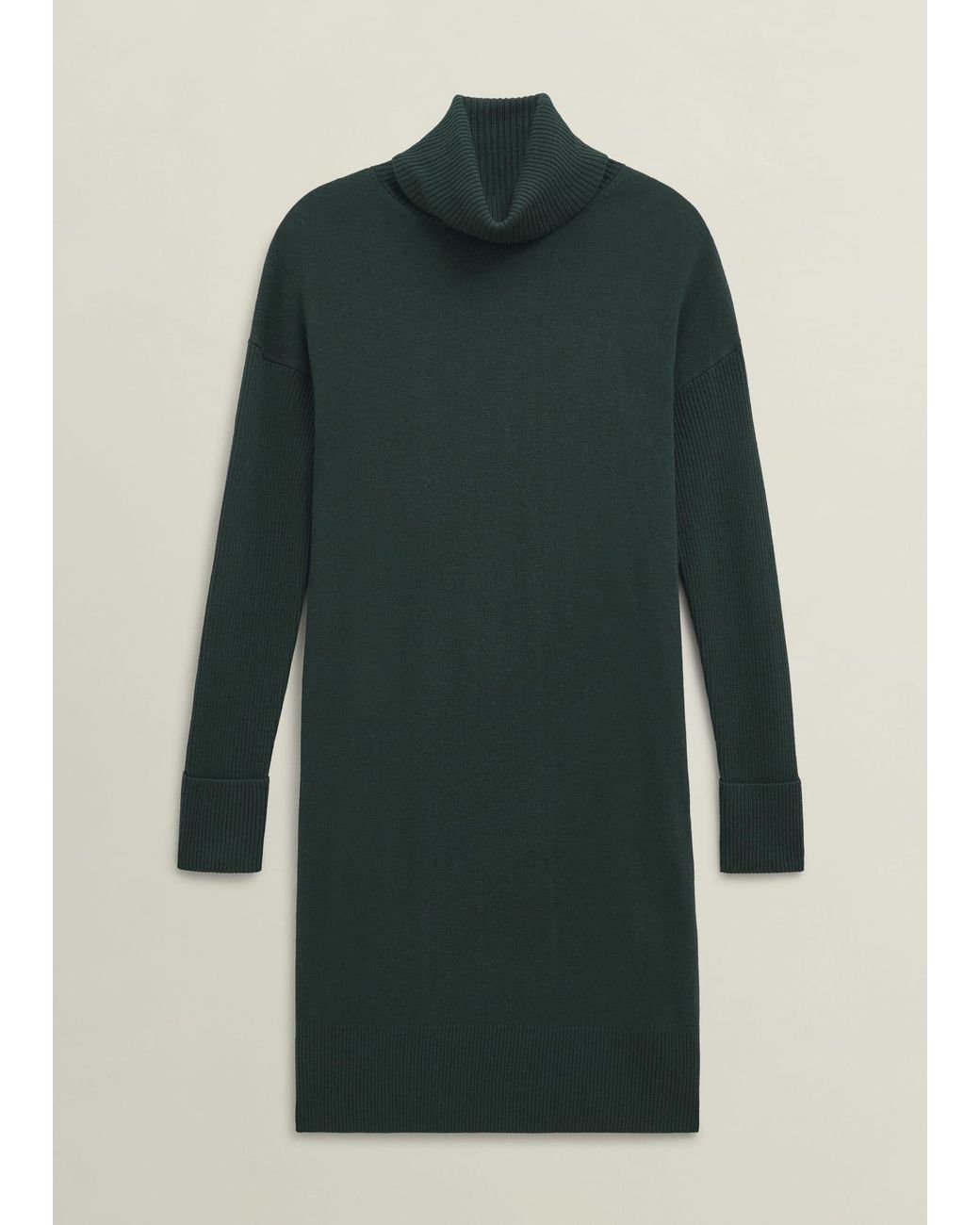 Hobbs Green Ava Knitted Jumper Dress