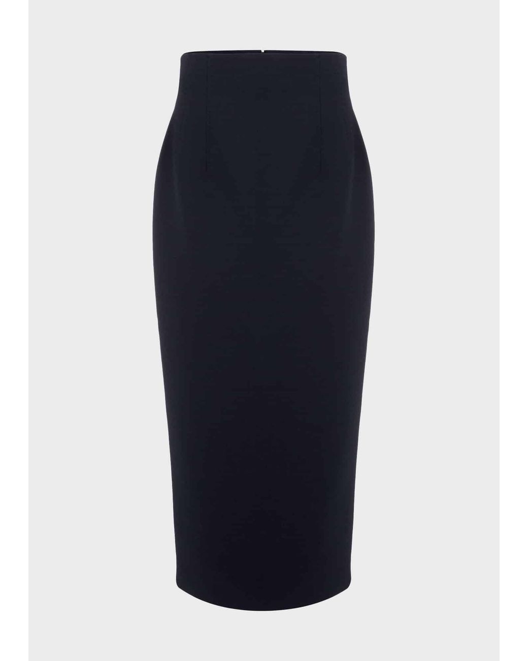 Hobbs Blue Diana Wool Skirt
