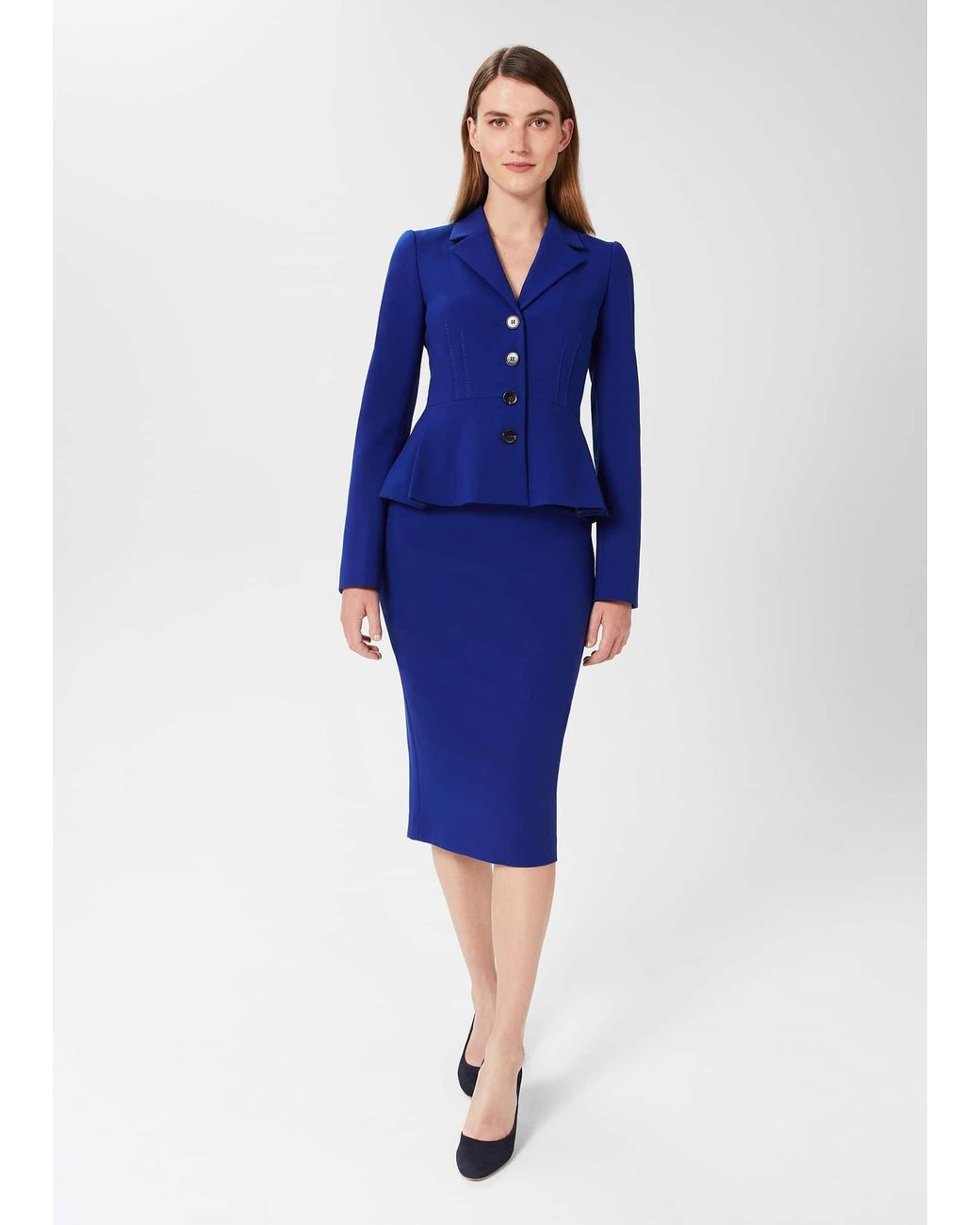 Hobbs Blue Brielle Jacket