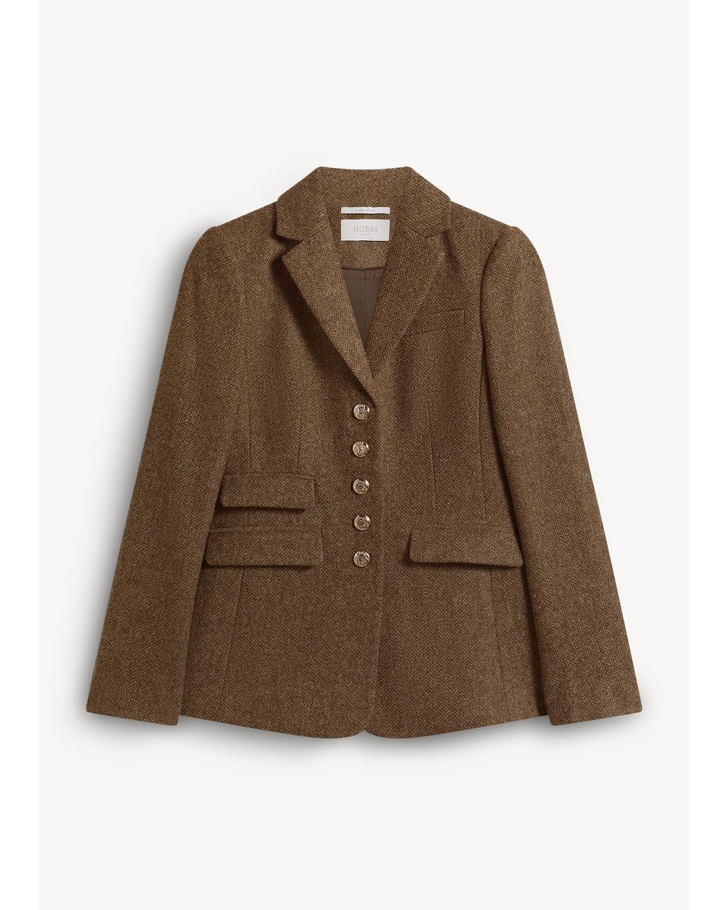 Hobbs Natural Tabitha Wool Jacket
