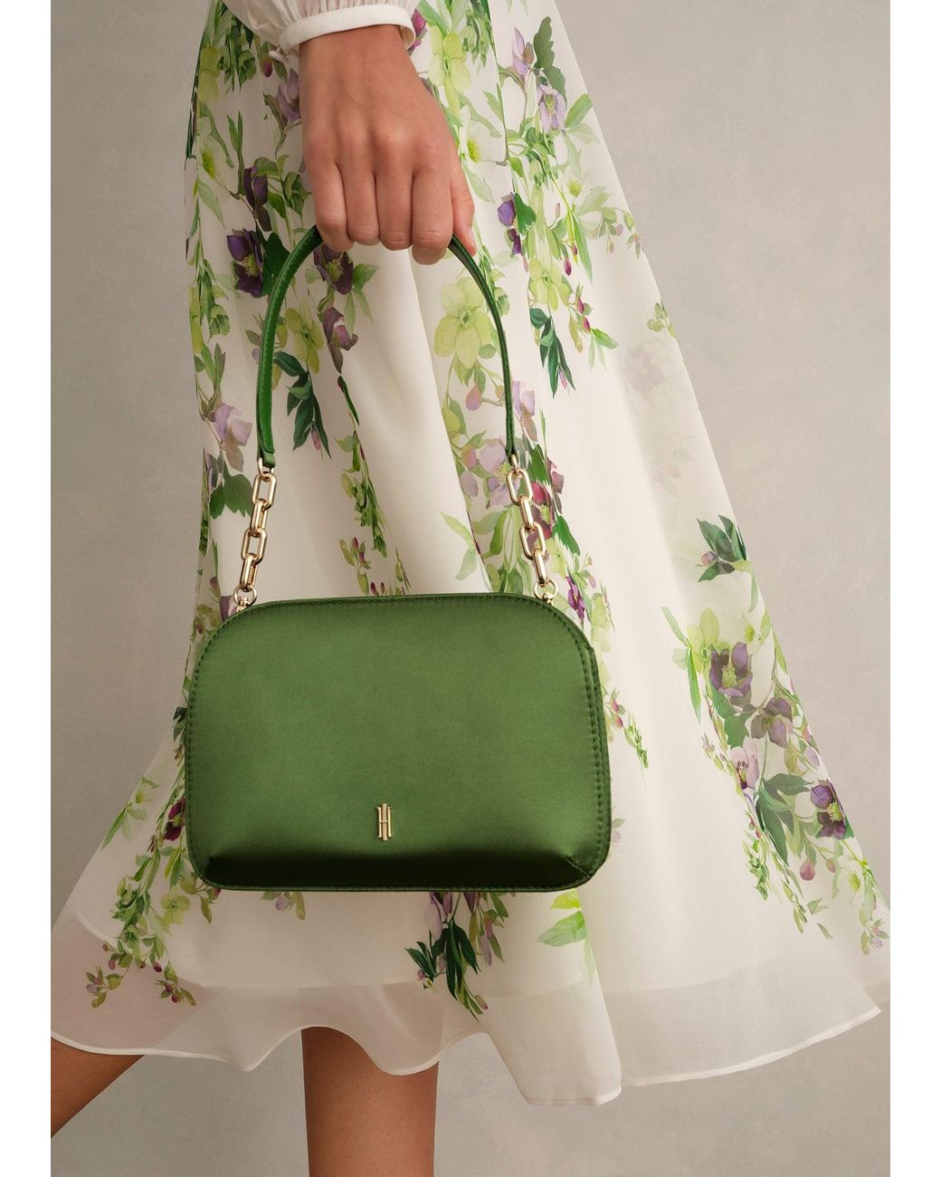 Hobbs Green Milan Clutch