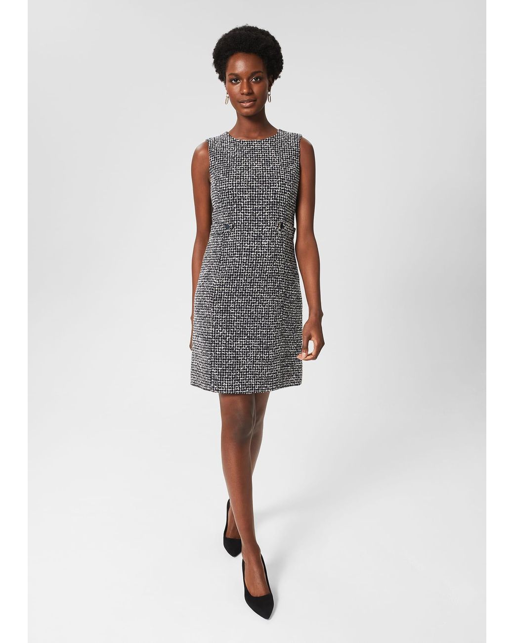 Hobbs White Gina Dress