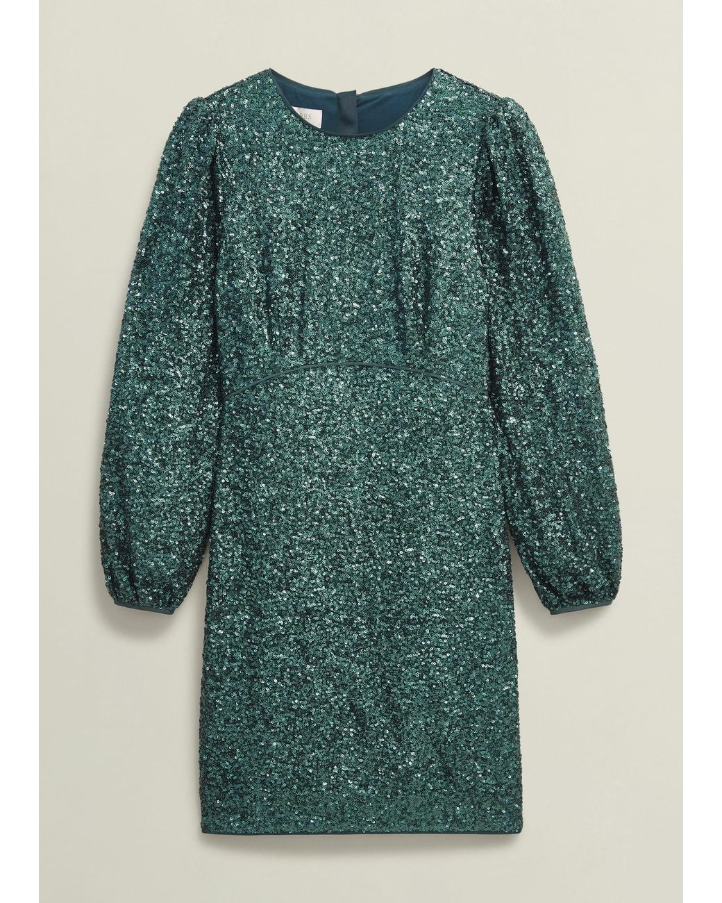 Hobbs Green Cianna Sequin Dress