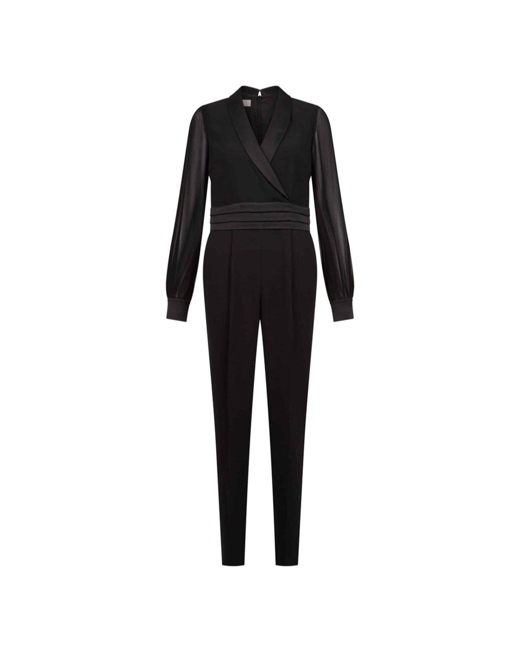 hobbs black and white jumpsuit